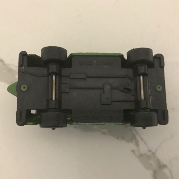 Vintage 1960’s Tootsie Die cast Metal Toy Car Land Rover Green - Picture 5 of 6